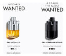 Perfume Masculino Eau de Toilette Vibrante e Ousado Fragrância Amadeirada com Limão Siciliano, Gengibre, Cardamomo da Guatelama e Vetiver Azzaro Wanted Frasco com 100ml