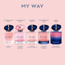 Perfume Feminino Refilável, Fragrância Floral com Flor de Laranjeira, Jasmim e Baunilha, Longa Duração, Eau de Parfum, My Way, Giorgio Armani 90ml