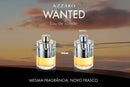 Perfume Masculino Eau de Toilette Vibrante e Ousado Fragrância Amadeirada com Limão Siciliano, Gengibre, Cardamomo da Guatelama e Vetiver Azzaro Wanted Frasco com 100ml